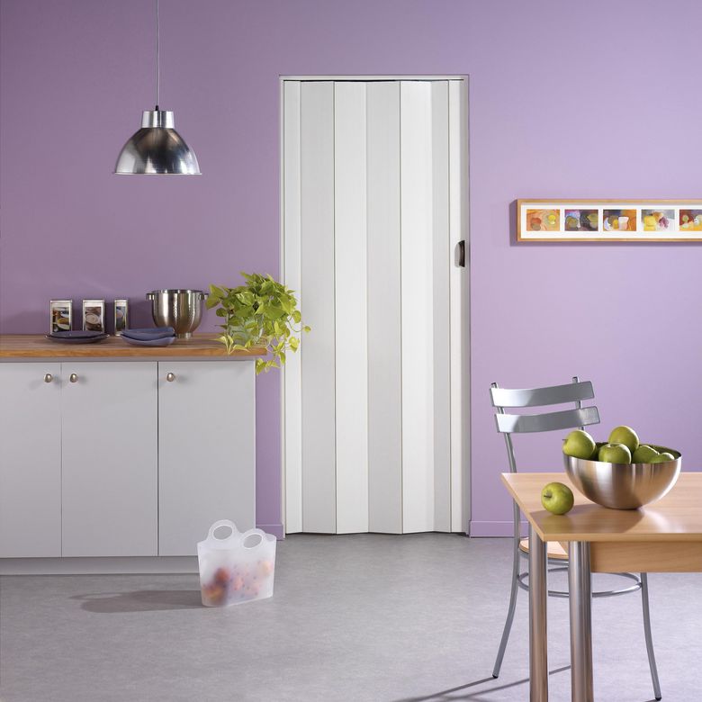 porte accordéon PVC - Lapeyre